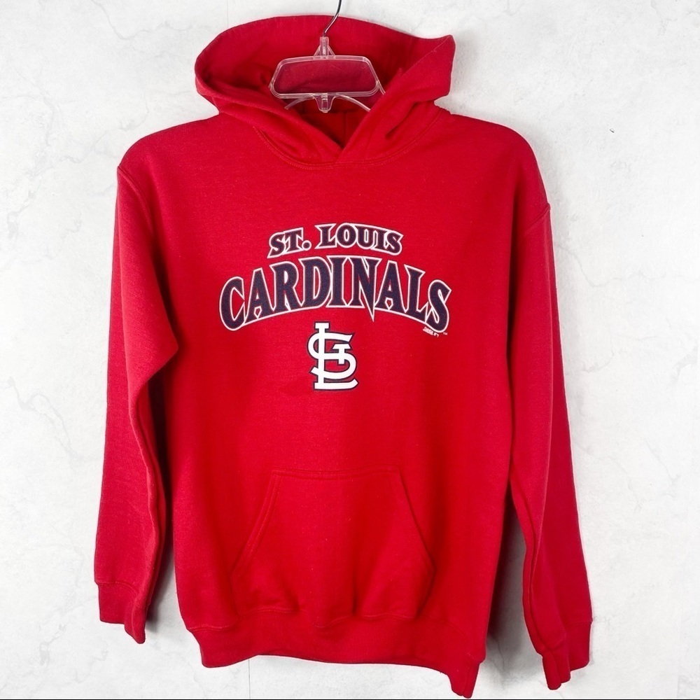 [Stiches] Red St. Louis Cardinals Hoodie